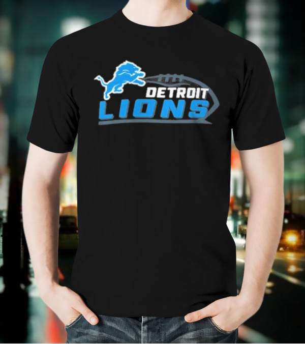 Detroit Lions Ball T-Shirt