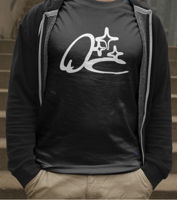 Drama Call Black Scribble T-Shirt