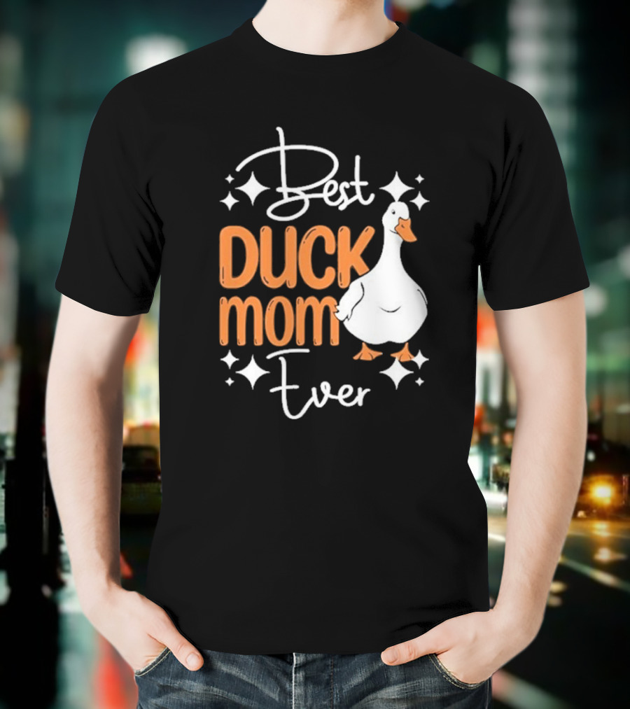 Duck Mother Best Pet Pekin Duck Mom Ever T-Shirt