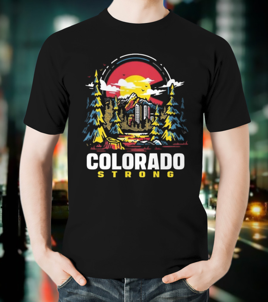 Dude Dad Colorado Strong T-Shirt