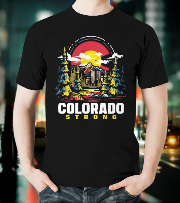 Dude Dad Colorado Strong T-Shirt