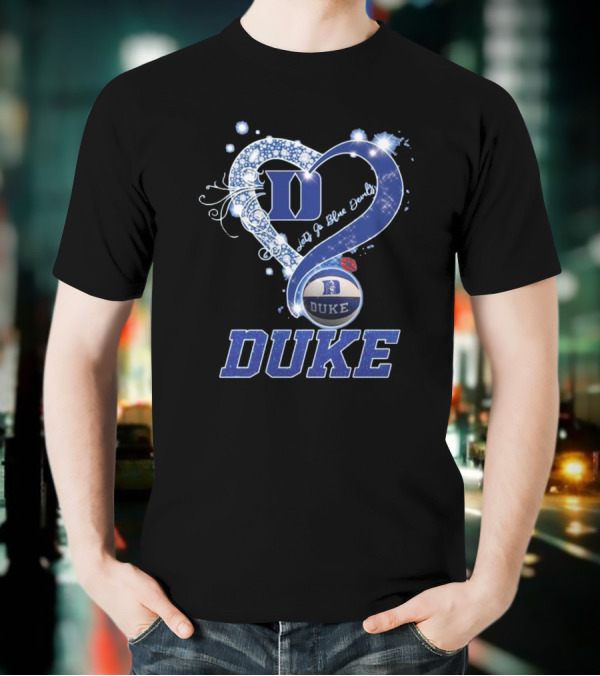 Diamond Heart Let’s Go Duke Blue Devils 2025 T-Shirt