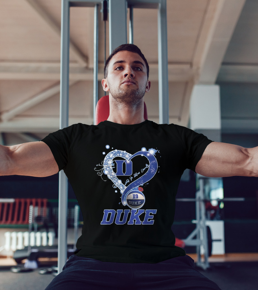 Diamond Heart Let’s Go Duke Blue Devils 2025 T-Shirt