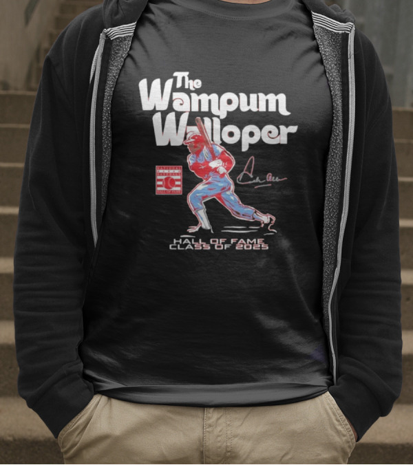 Dick Allen The Wampum Walloper Hall Of Fame Class Of 2025 T-Shirt