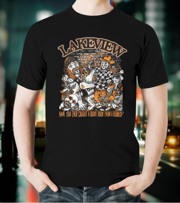 Down Right Lakeview Bar Fight T-Shirt