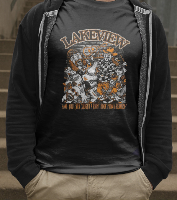Down Right Lakeview Bar Fight T-Shirt