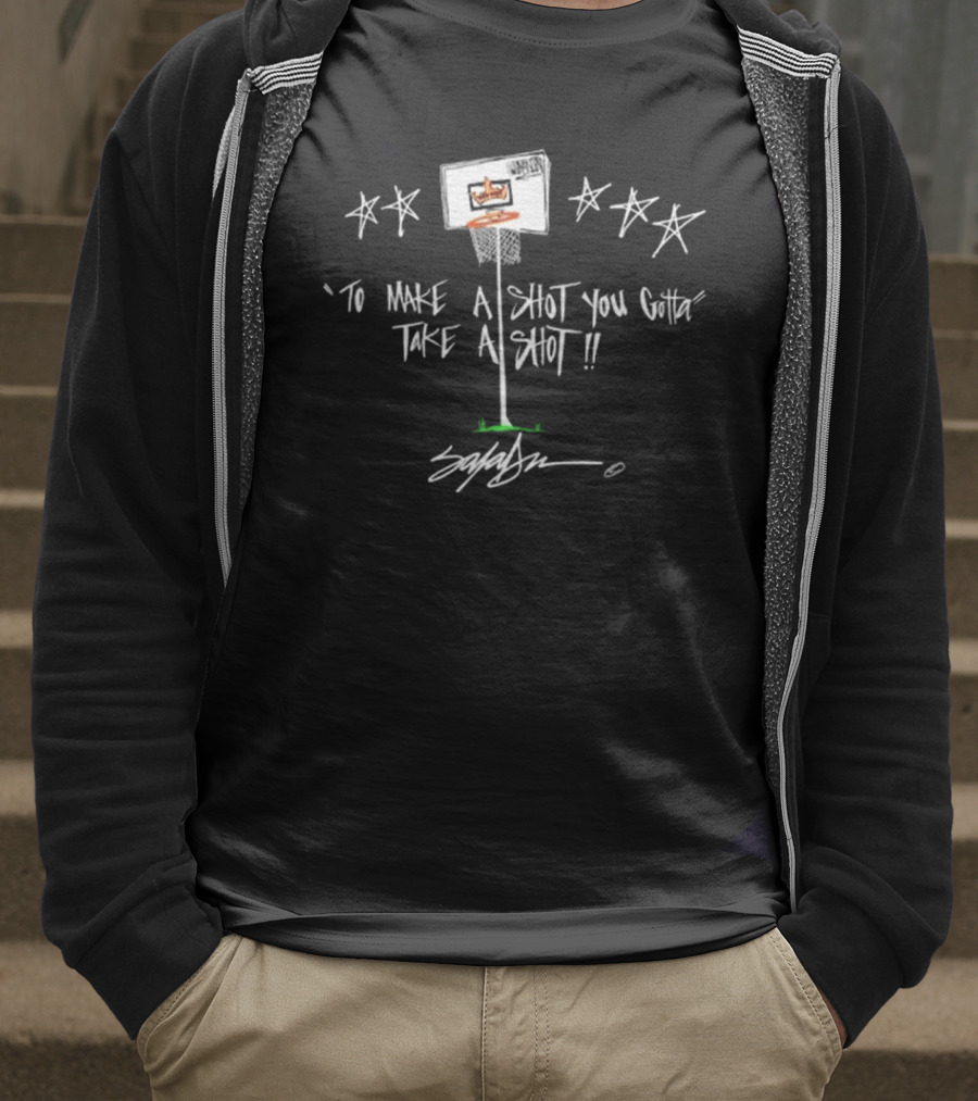 DraftKings X King Saladeen To Make A Shot You Gotta Take A Shot T-Shirt