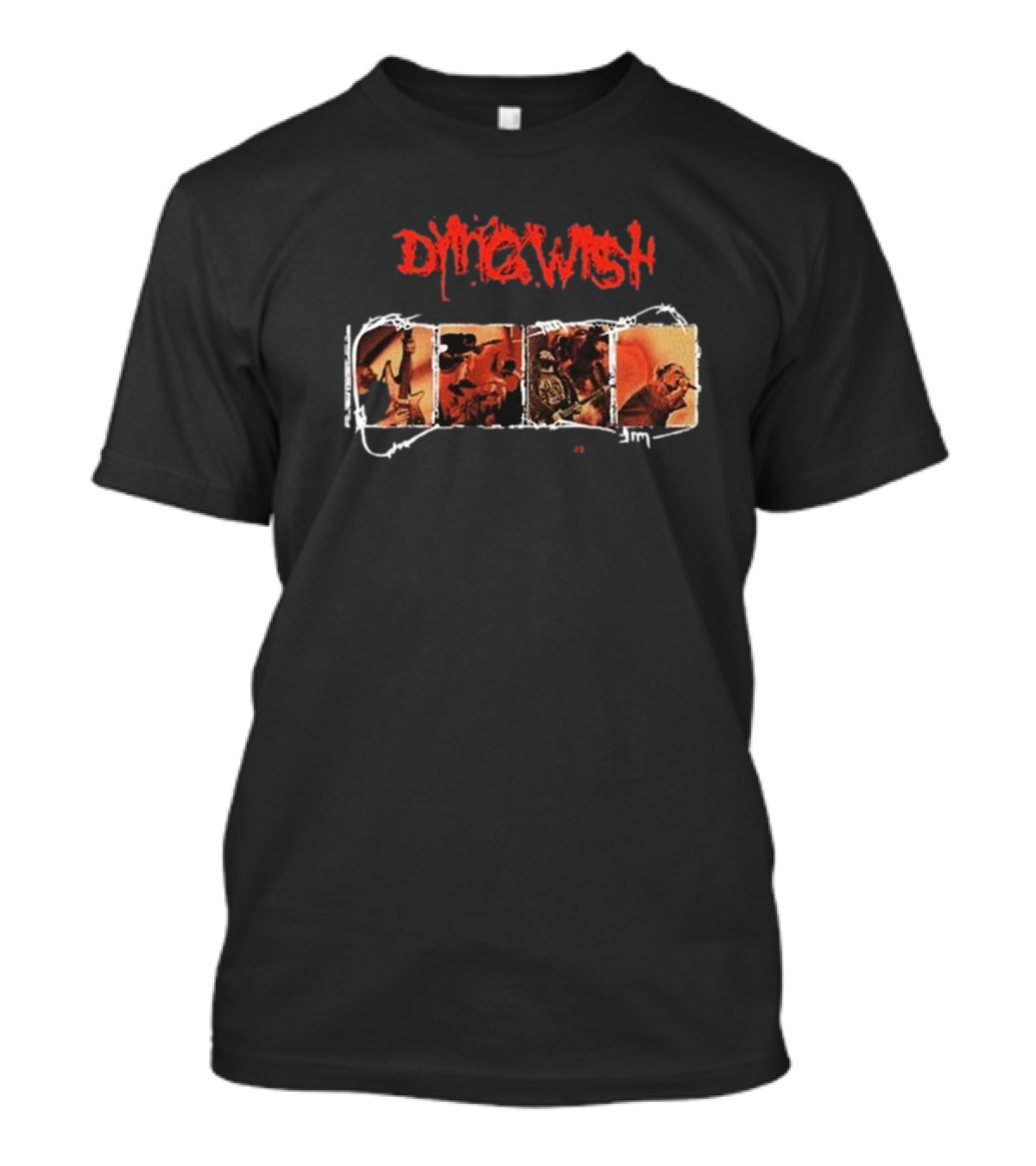 Dying Wish Barbed Wire Band T-Shirt