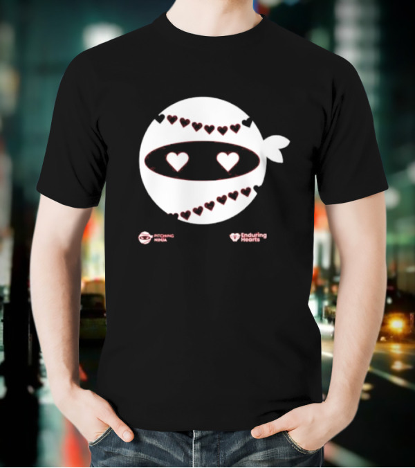 Enduring Hearts Pitching Ninja T-Shirt