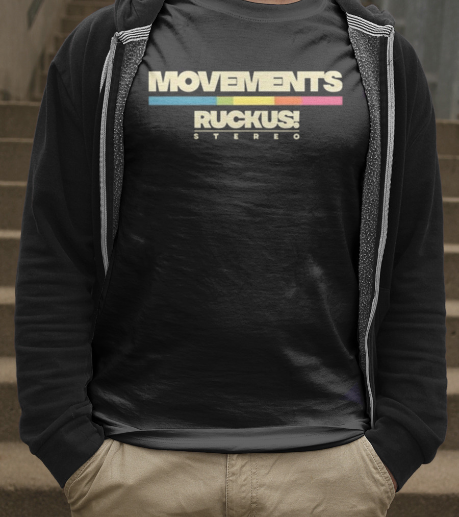 Fearless Records Movements Ruckus Stereo T-Shirt