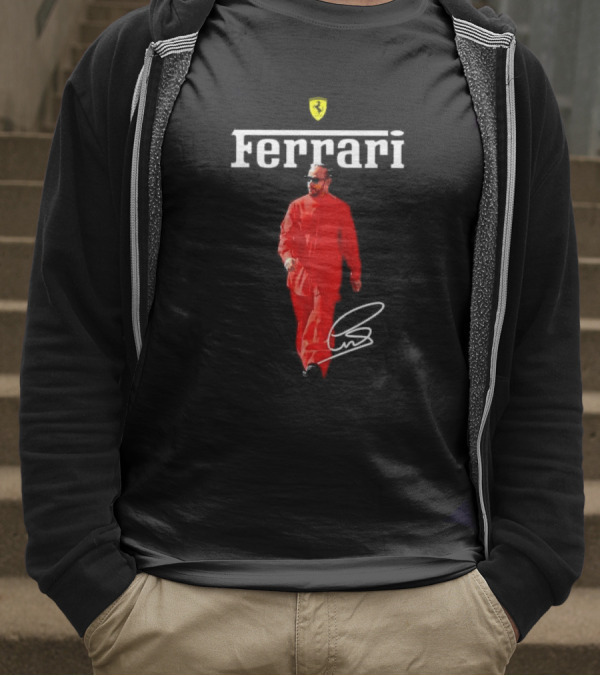 Ferrari Lewis Hamilton Signature T-Shirt