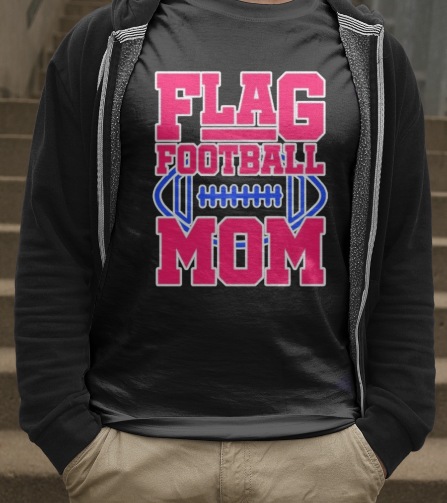 Flag Football Mom For Players T-Shirt
