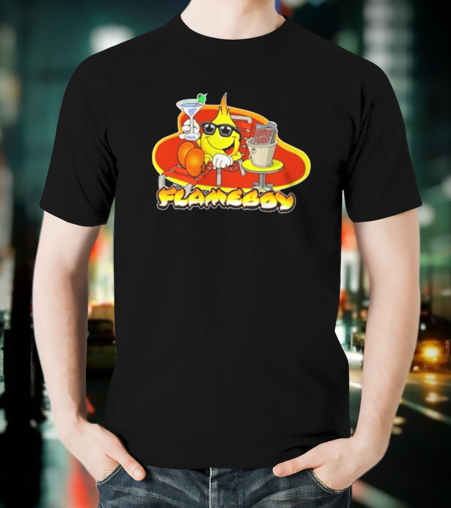 Flame Boy Lighter Fluid T-Shirt