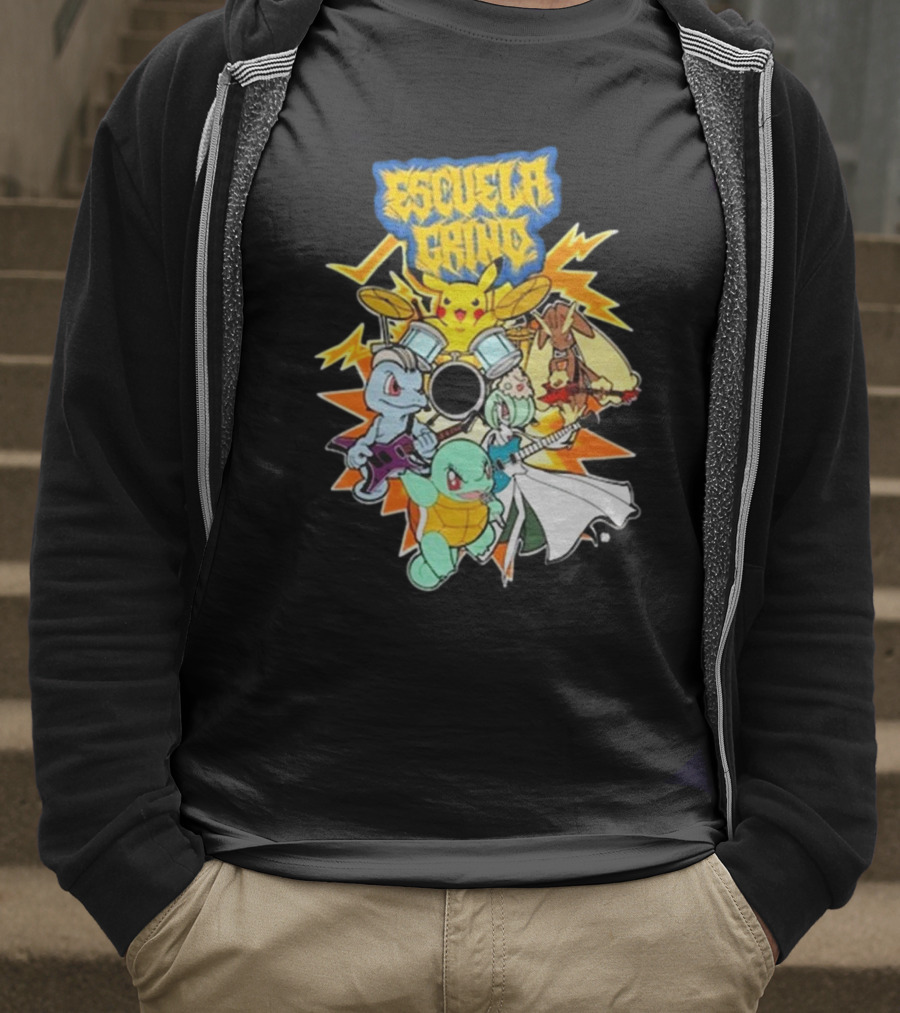 Escuela Grind Egxdmc Pokémon T-Shirt