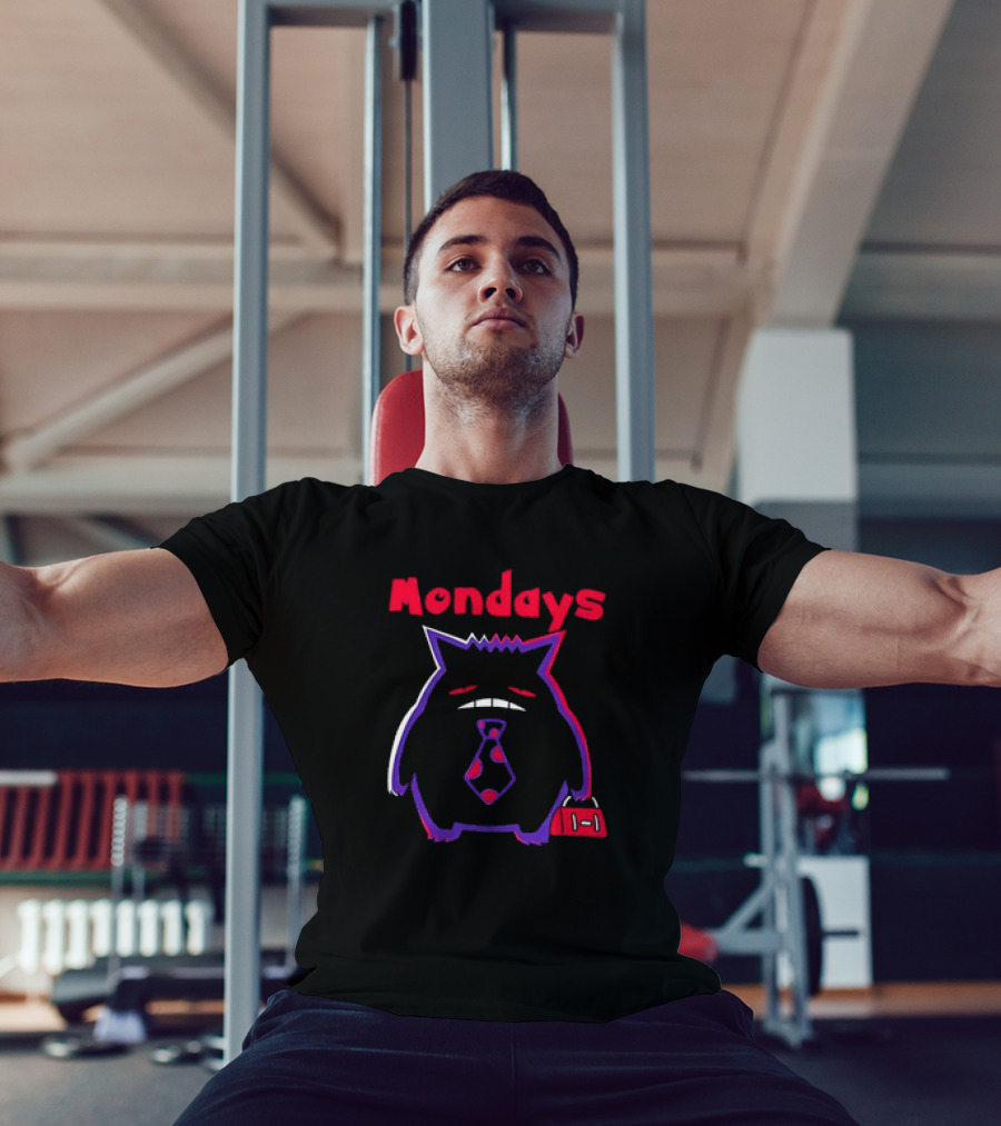 Even Gengar Hates Mondays T-Shirt