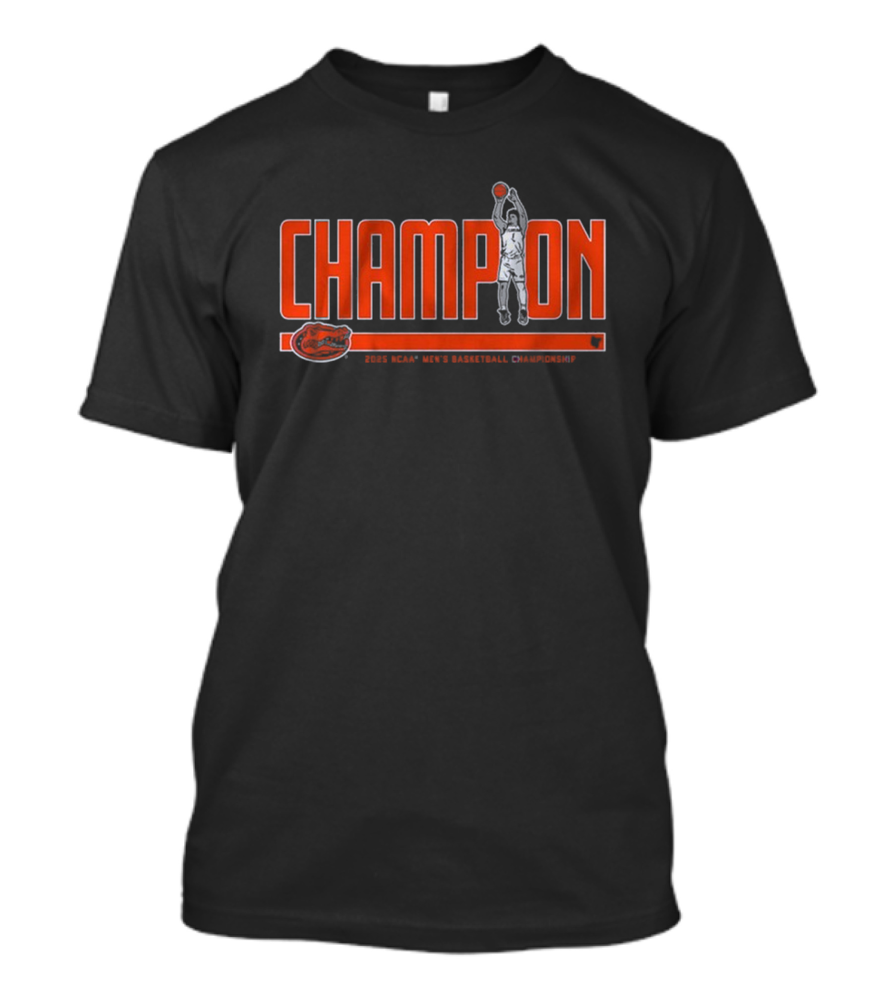 Florida Basketball Walter Clayton Jr. Champion 2025 T-Shirt