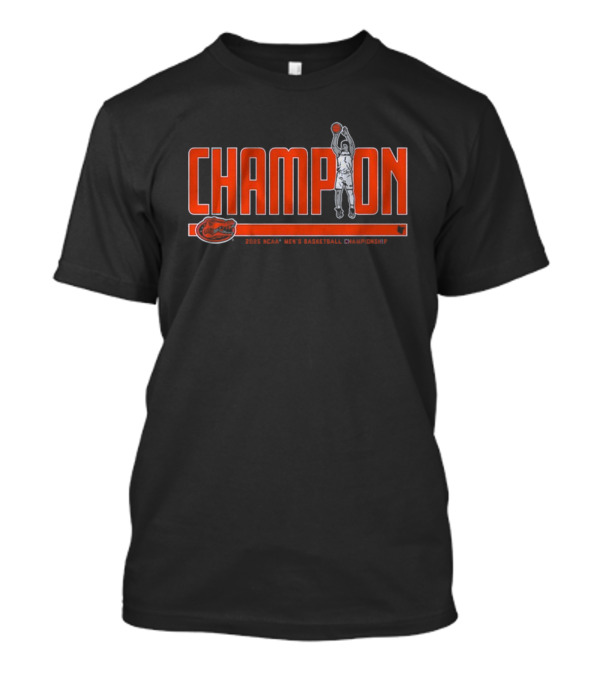 Florida Basketball Walter Clayton Jr. Champion 2025 T-Shirt