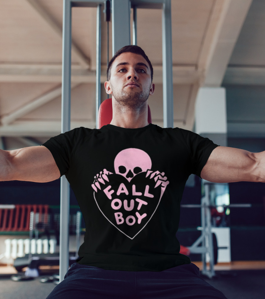 Falloutboy Skeleton Heart T-Shirt