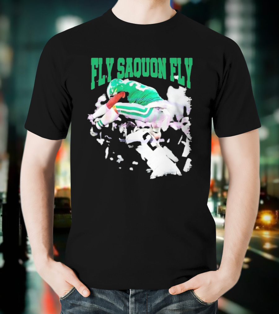 Fly Squon Fly Philadelphia Football Player T-Shirt
