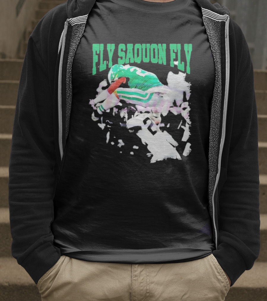 Fly Squon Fly Philadelphia Football Player T-Shirt