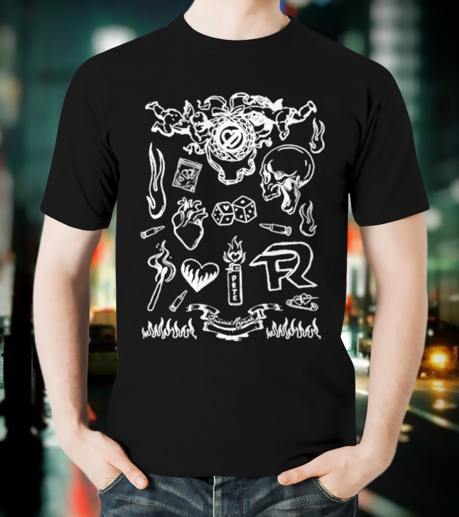 Fuerza Regida Love Sketch New T-Shirt