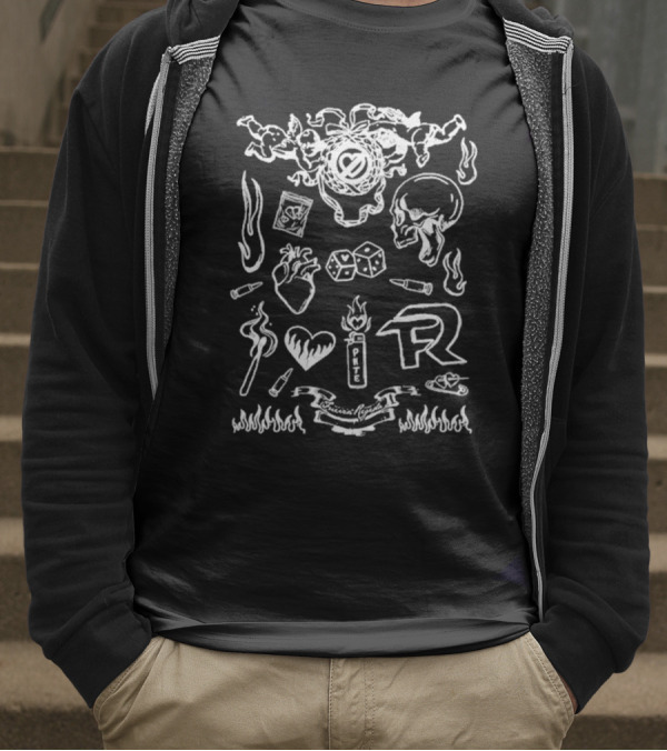 Fuerza Regida Love Sketch New T-Shirt