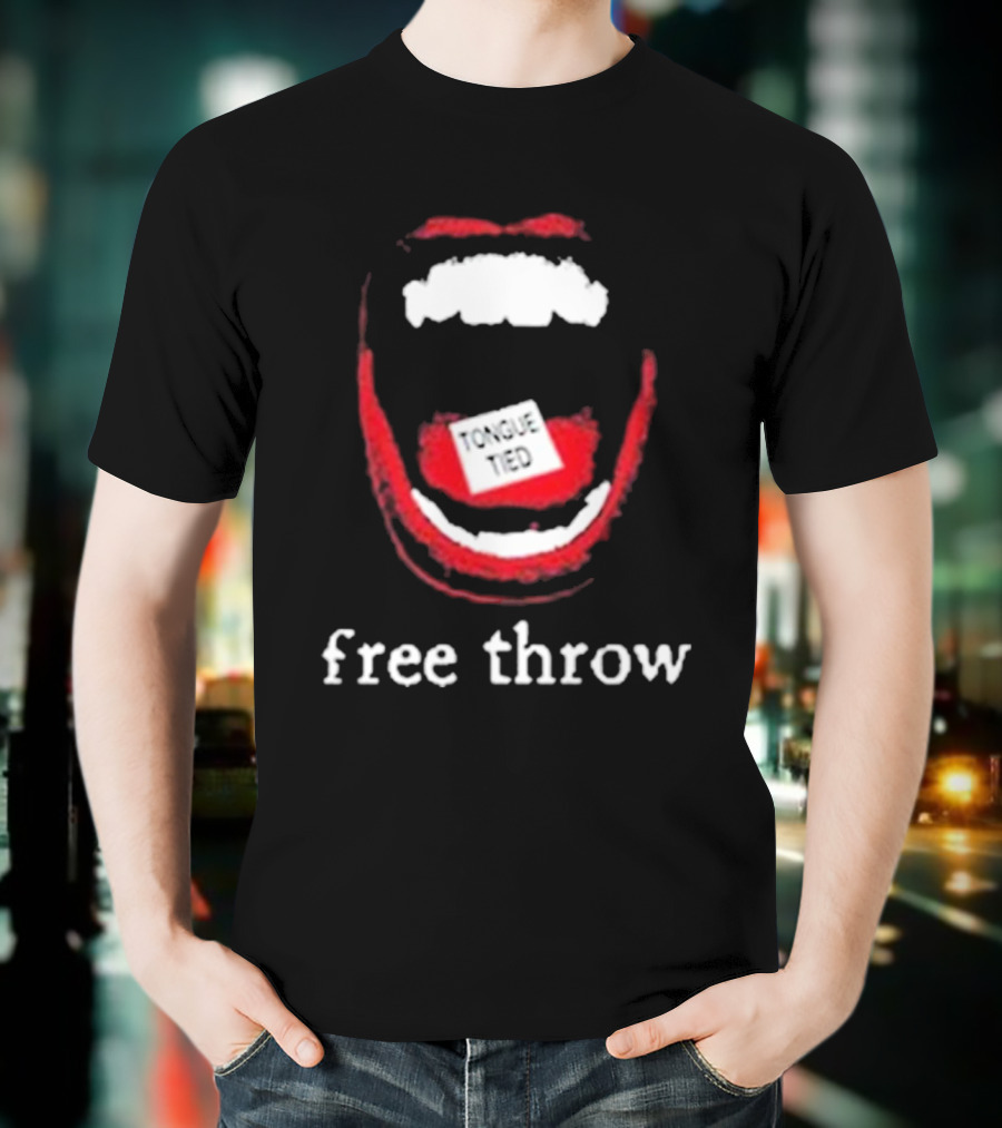 Free Throw Tongue Tied T-Shirt