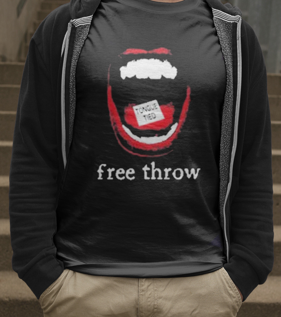 Free Throw Tongue Tied T-Shirt