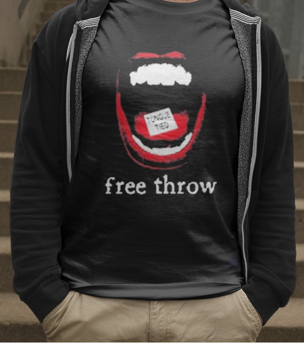 Free Throw Tongue Tied T-Shirt