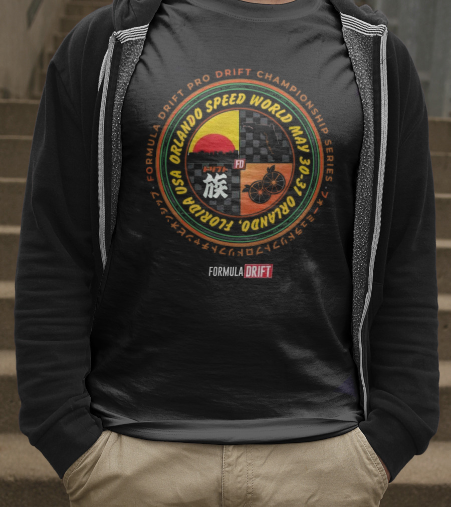 Formula Drift 2025 Scorched Round 3 – Orlando T-Shirt