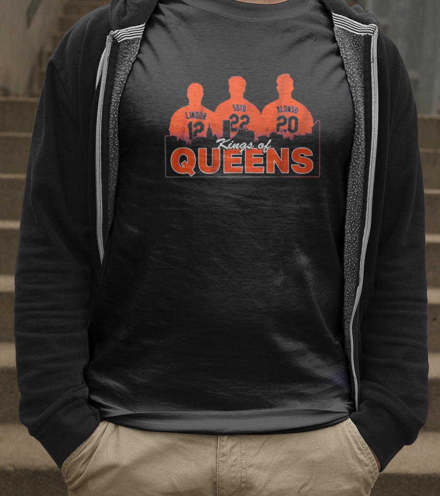 Francisco Lindor, Juan Soto, & Pete Alonso Kings Of Queens T-Shirt