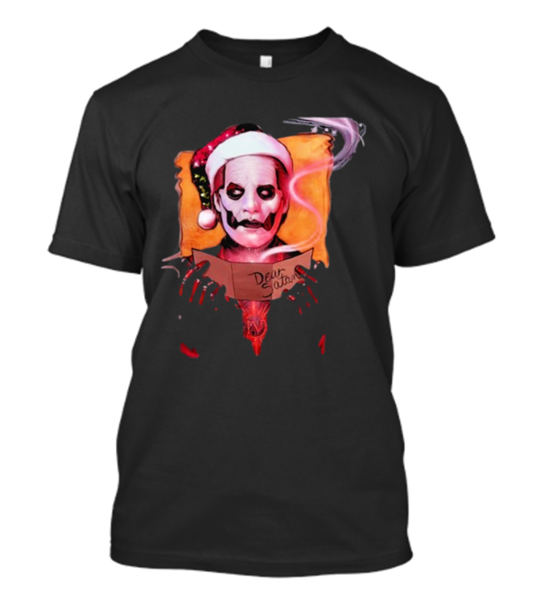 Ghost Dear Satan Christmas T-Shirt