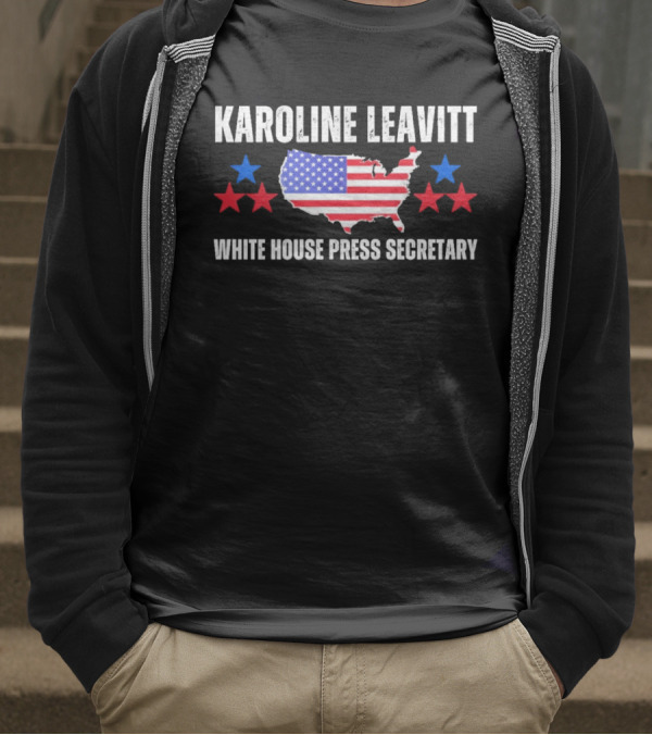 Funny Karoline Caroline Leavitt White House Press Secretary T-Shirt