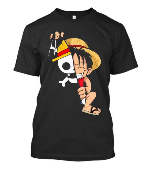 Funny Monkey D Luffy One Piece Anime Character T-Shirt
