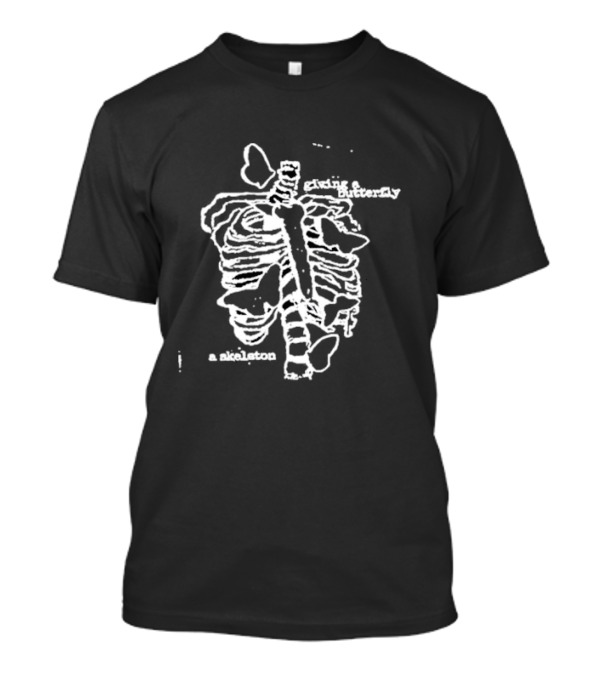 Giving A Butterfly A Skeleton T-Shirt