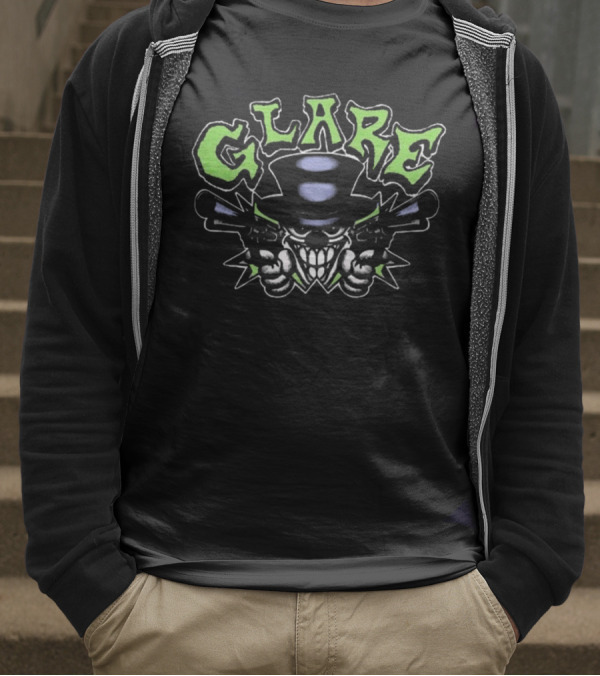 Glare Clown Black T-Shirt