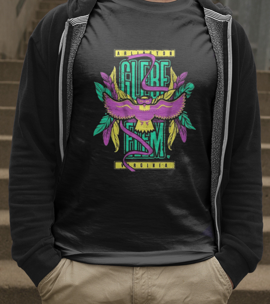 Glebe Elementary Mardi Gras Arlington Virginia T-Shirt