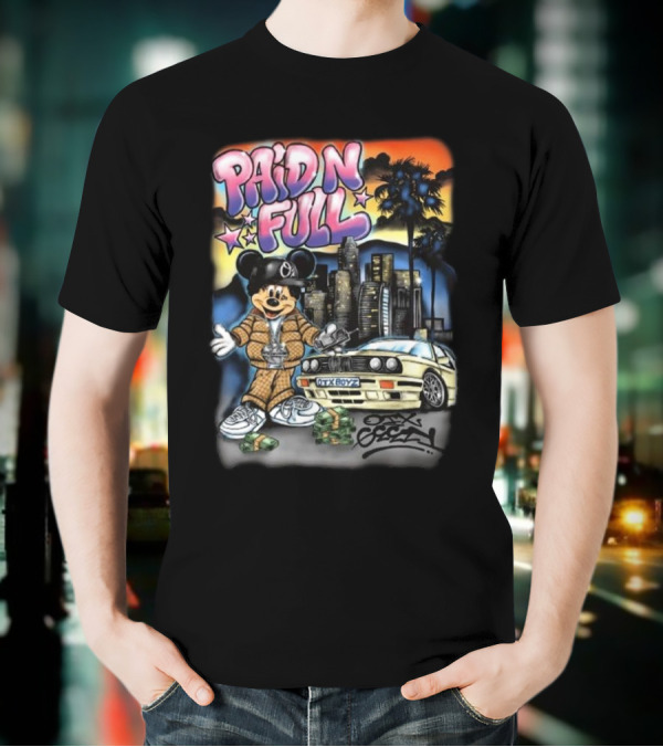 Geezyworld Official Paid N Full T-Shirt