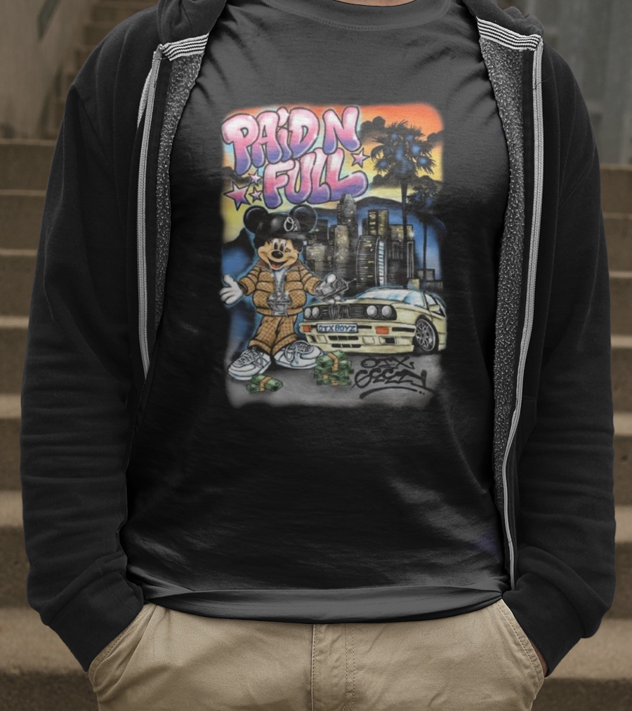 Geezyworld Official Paid N Full T-Shirt