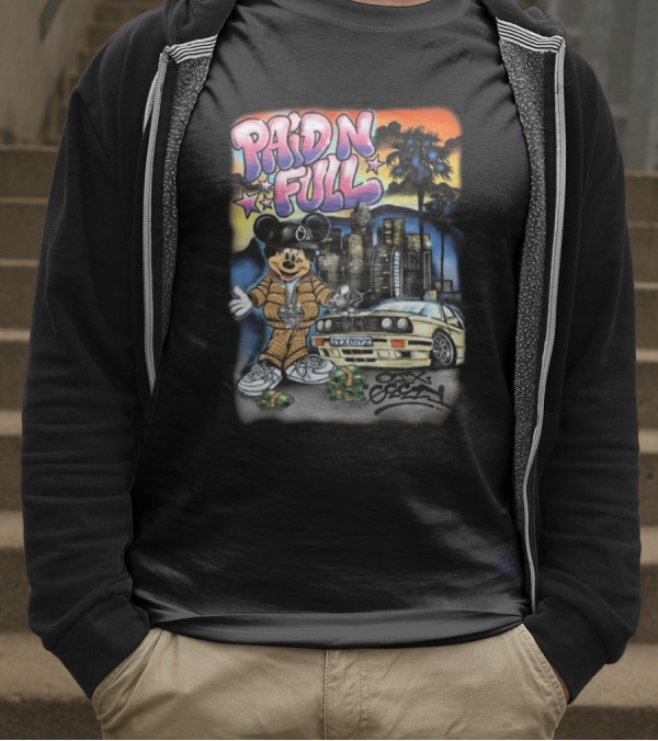 Geezyworld Official Paid N Full T-Shirt