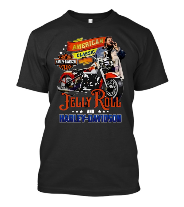 Harley Davidson – Jelly Roll American Classic Signature T-Shirt