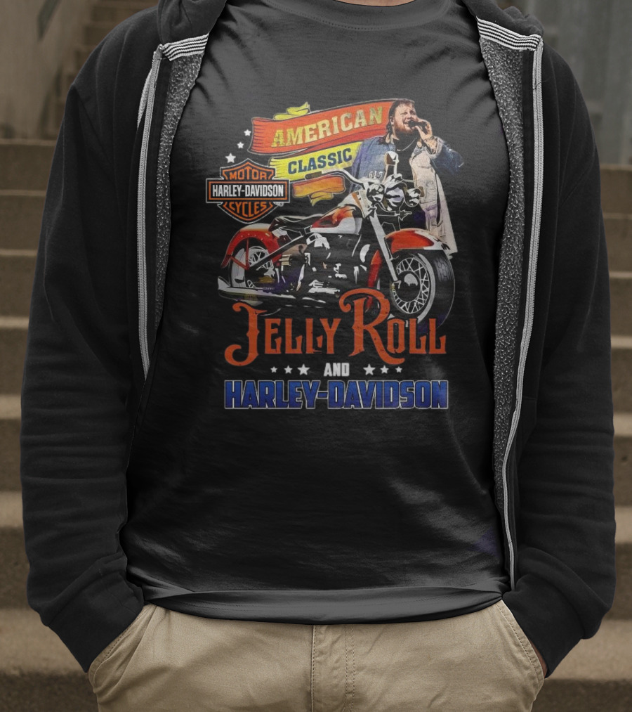 Harley Davidson – Jelly Roll American Classic Signature T-Shirt