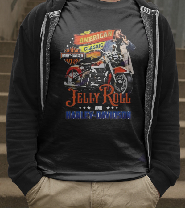 Harley Davidson – Jelly Roll American Classic Signature T-Shirt