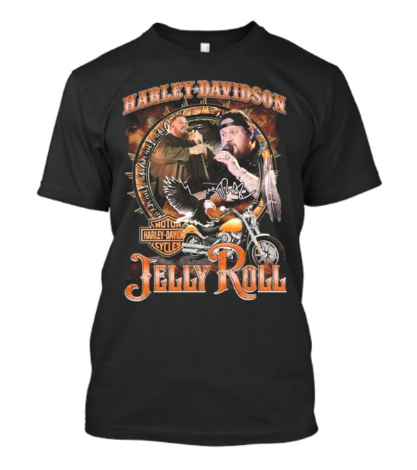 Harley-Davidson Jelly Roll Signature News 2025 T-Shirt
