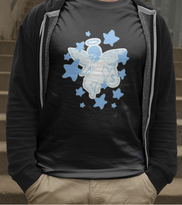 Hasta Muerte Blue Flame T-Shirt