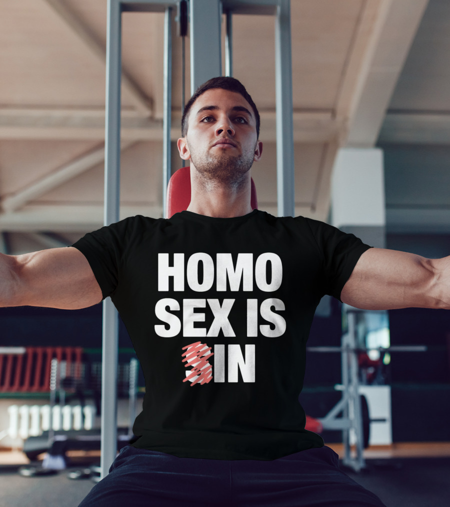 Homo Sex Is In T-Shirt