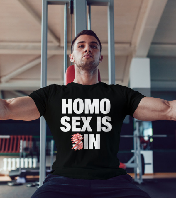 Homo Sex Is In T-Shirt