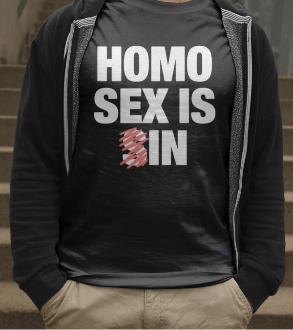 Homo Sex Is In T-Shirt