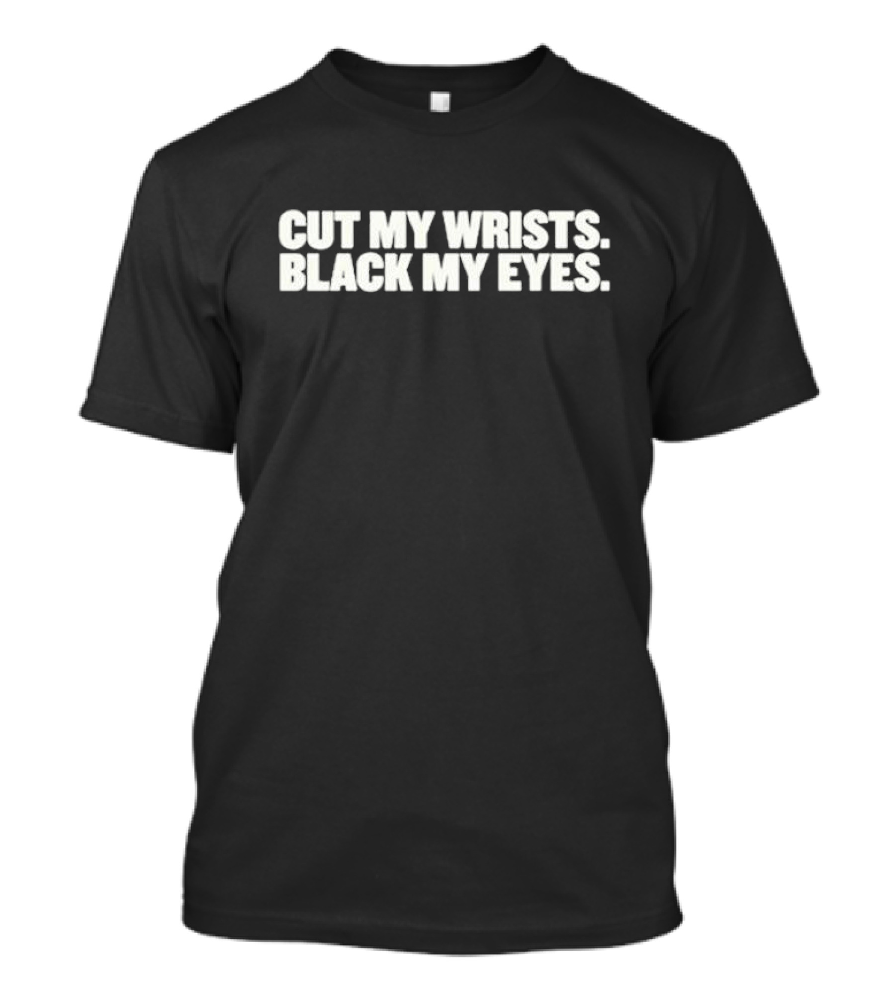 Hawthorne Heights Cut My Wrists Black My Eyes T-Shirt