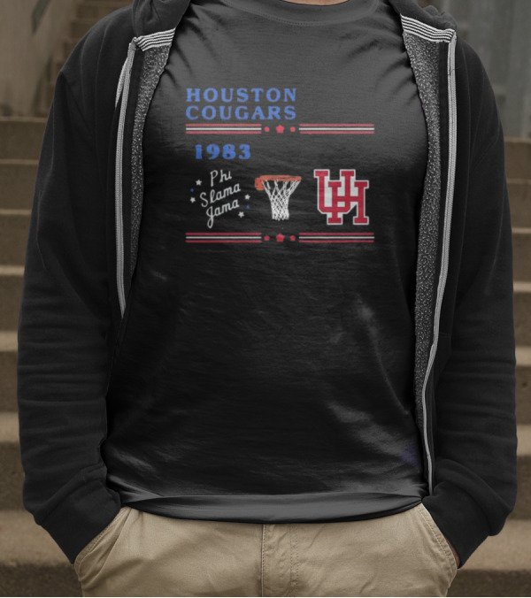 Houston 1983 Phi Slama Jama T-Shirt